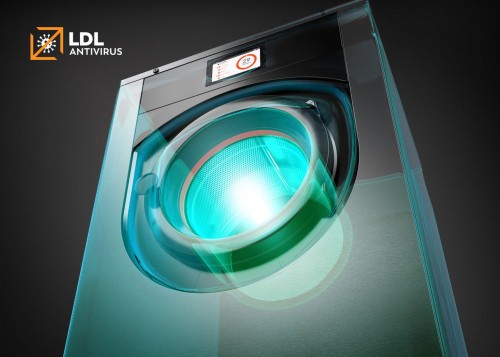 Antibacteriele coating in een wasmachine
